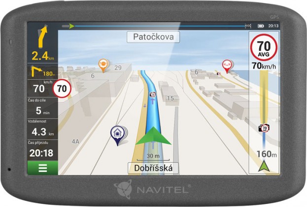 Gps navigace navitel f150 5"