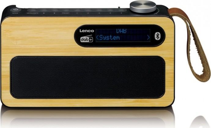Rádio lenco pdr-040 bamboo