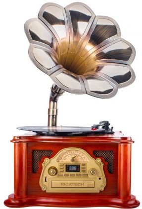 Retrorádio retro gramofon ricatech rmc360