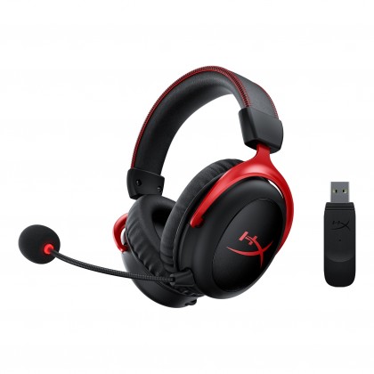 Sluchátka přes hlavu hyperx cloud ii wireless (hhsc2x-ba-rd/g)