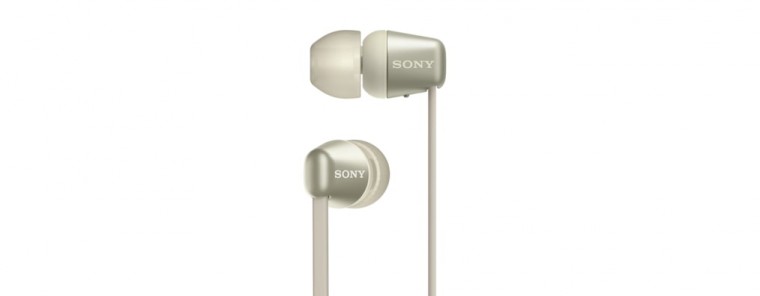 Špuntová sluchátka bezdrátová sluchátka sony wi-c310n
