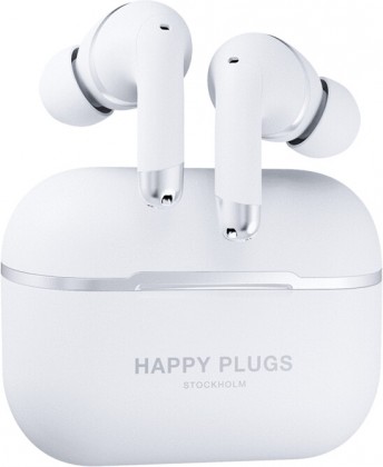 Špuntová sluchátka happy plugs air 1 anc - white rozbaleno