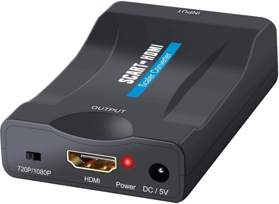 Video kabely + konektory audio video konvertor winner group scart/hdmi