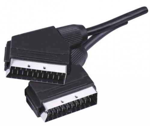 Video kabely + konektory emos sb2001 av kabel scartscart 1m