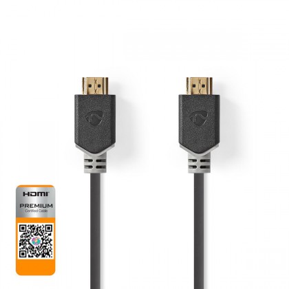 Video kabely + konektory hdmi kabel nedis cvbw34050at20