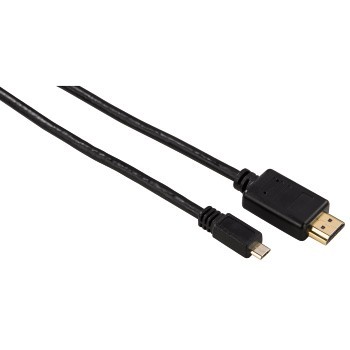 Video kabely + konektory mhl kabel microusb/hdmi hama 54542