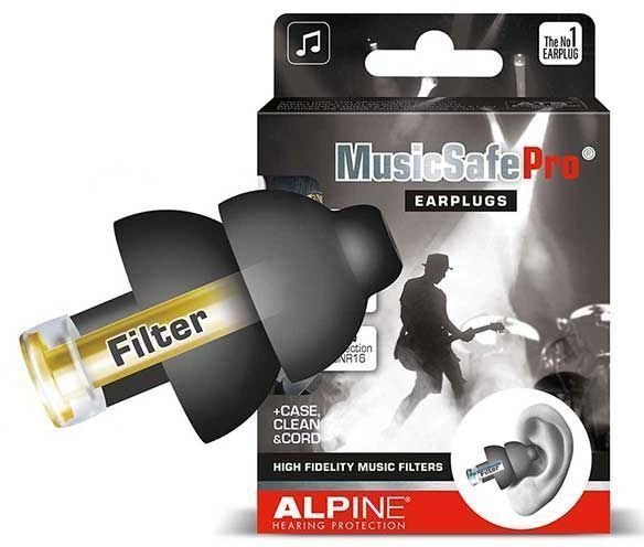 Alpine MusicSafe Pro Chrániče sluchu Černá