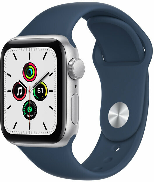 Apple Watch SE GPS 40mm MKNY3VR/A Stříbrná