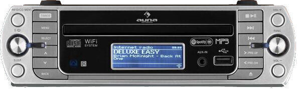 Auna KR-500 CD Stříbrná