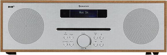 Auna Silver Star CD-DAB Hnědá