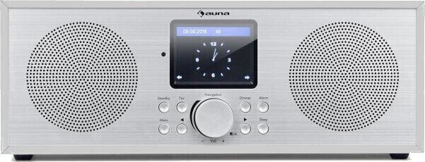 Auna Silver Star Stereo Bílá