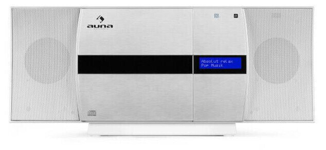 Auna V-20 DAB Stříbrná