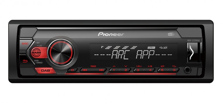 Autorádio autorádio pioneer mvh-s220dab