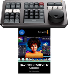 Blackmagic Design DaVinci Resolve Speed Editor + DaVinci Resolve Studio Dongle SET