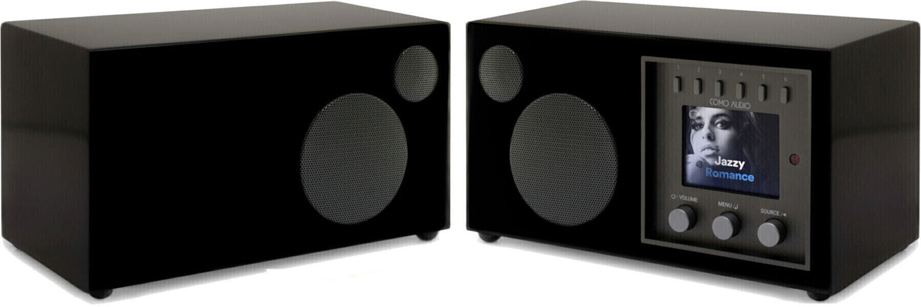 COMO AUDIO Solo HG Black Stereo SET High Gloss Black
