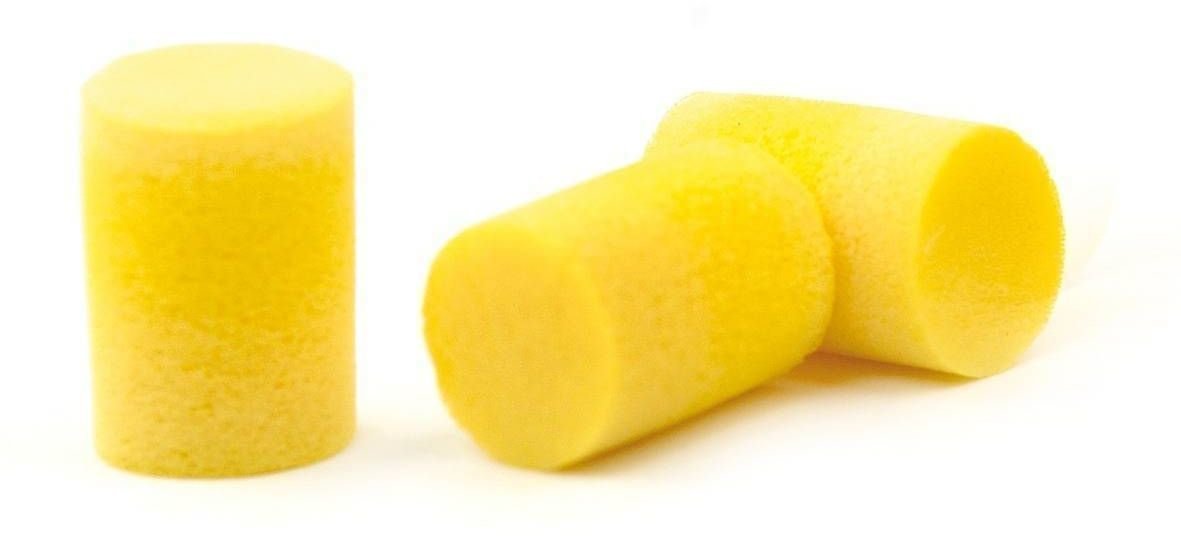 D'Addario Planet Waves PWEP 1 Chrániče sluchu Žlutá