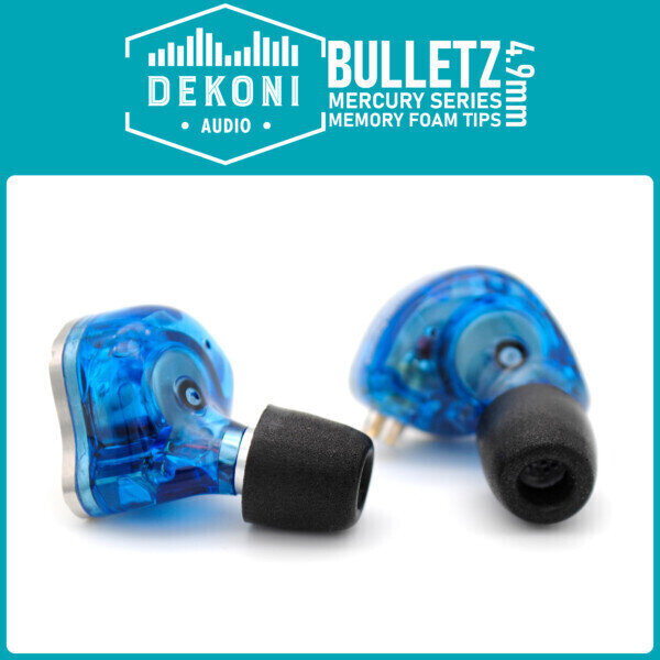 Dekoni Audio ETZ-MERCURY-MED-11mm Náušníky pro sluchátka AKG-Audio-Technica-Sennheiser-Shure standardní sluchátka 4