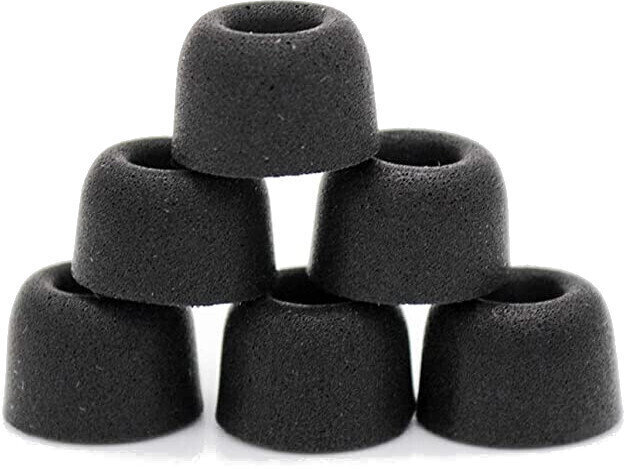 Dekoni Audio ETZ-TWS-LG Náušníky pro sluchátka AKG-Audio-Technica-Sennheiser-Shure standardní sluchátka 3 mm Černá