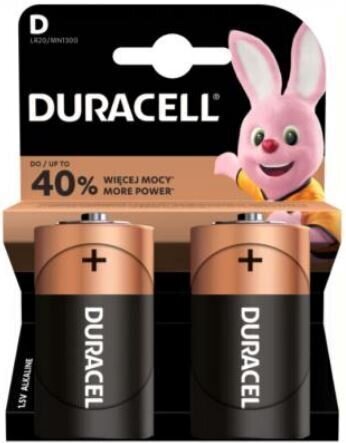 Duracell Basic D baterie