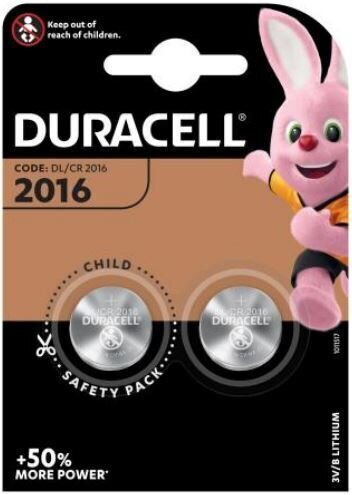 Duracell CR2016 baterie