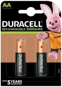 Duracell Staycharged AA baterie