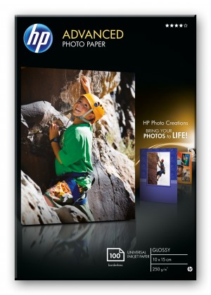 Fotopapír fotopapír hp advanced glossy a4