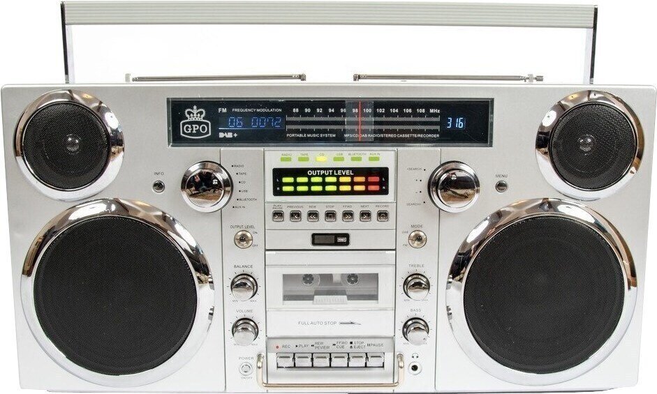 GPO Retro Brooklyn Stříbrná