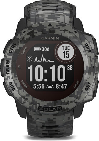 Garmin Instinct Solar Graphite Camo