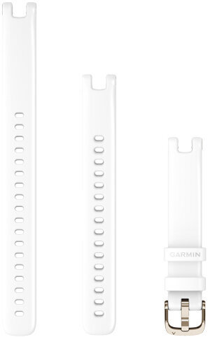 Garmin Náramek LILY Silicone White/Cream Gold