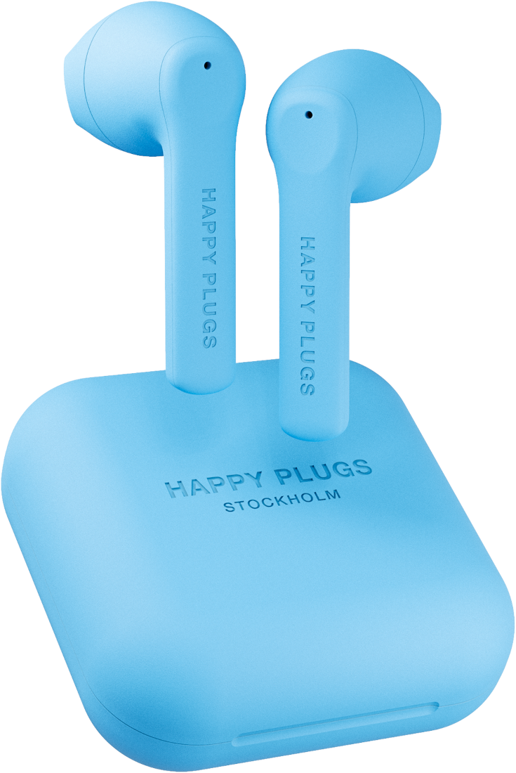 Happy Plugs Air 1 Go Modrá