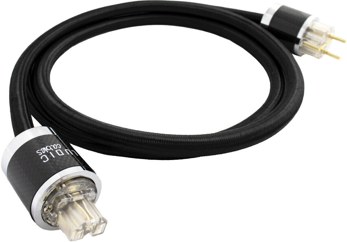 Ludic Aesir Powercord 1 m Černá