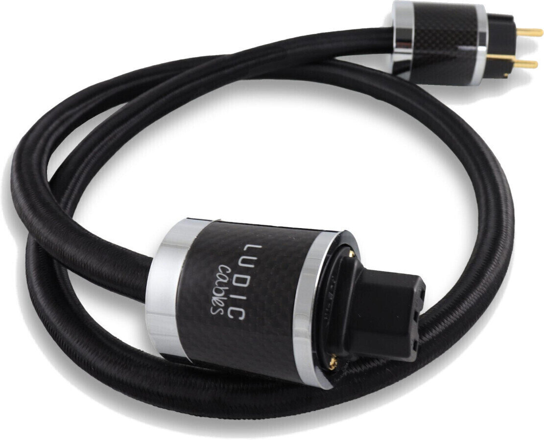 Ludic Aesir Powercord 2 m Černá