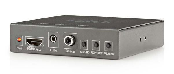 Nedis přepínač/scart + hdmi vstup - hdmi výstup/full hd použité