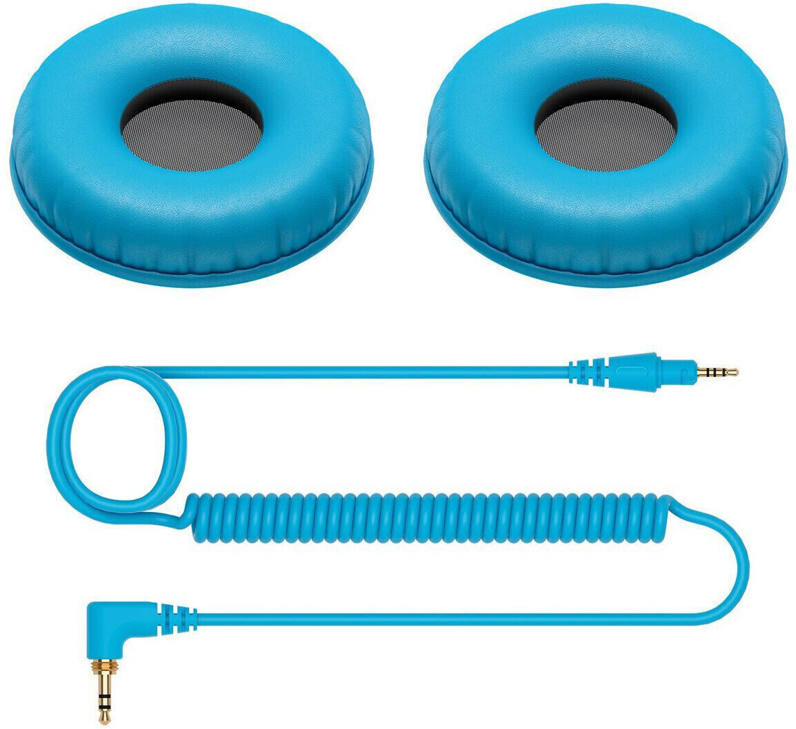 Pioneer HC-CP08 Náušníky pro sluchátka Pioneer Dj HDJ-CUE1-HDJ-CUE1BT Modrá