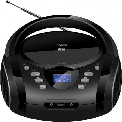 Rádio s CD rádio denver tdb-10