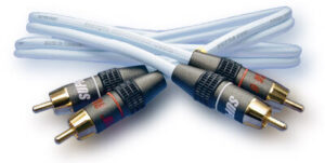SUPRA Cables DUAL 2RCA 5 m Bílá