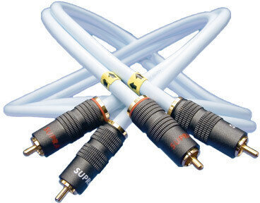 SUPRA Cables EFF - IX 1 m Bílá