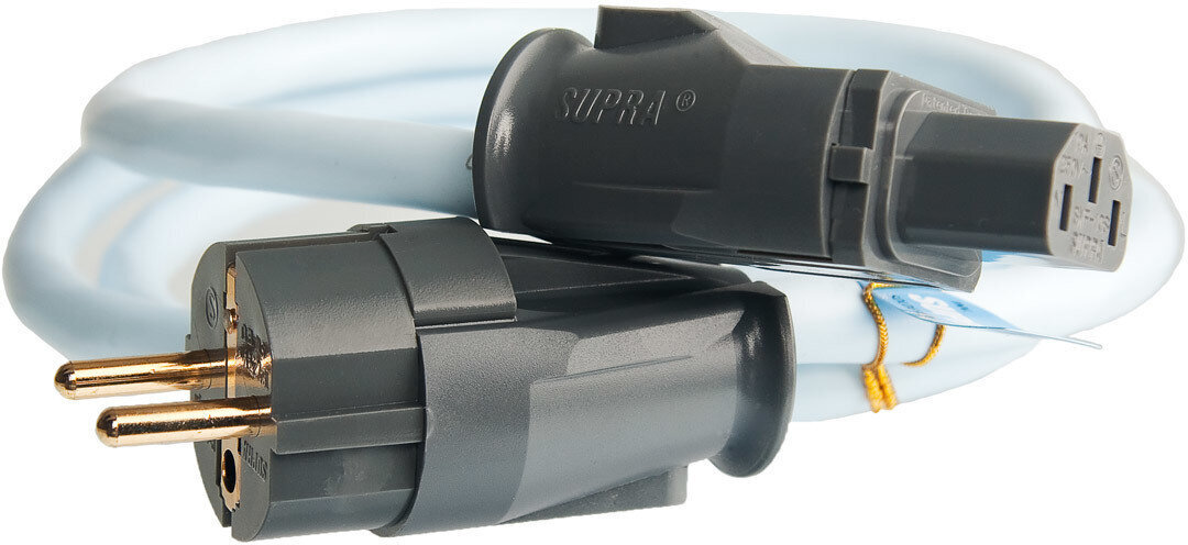 SUPRA Cables LoRad 1.5 CS-EU 2 m Modrá