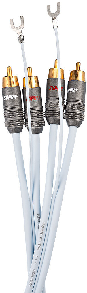 SUPRA Cables PHONO 2RCA-SC 1 m