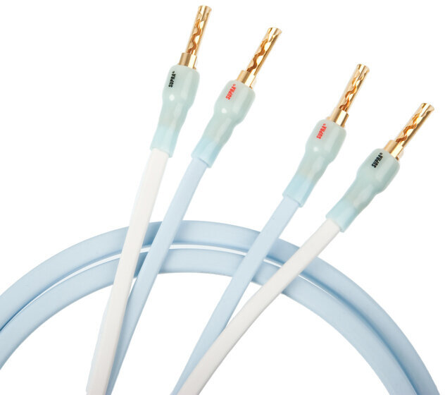 SUPRA Cables PLY 2x 2.4 2 m Modrá