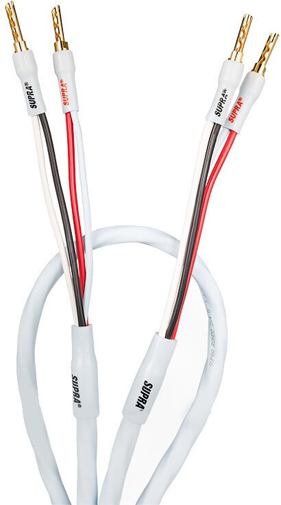 SUPRA Cables Rondo 4 m Bílá