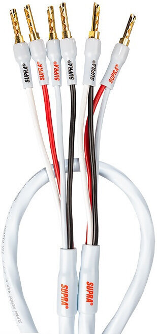 SUPRA Cables Rondo Bi-Wire 2 m Bílá