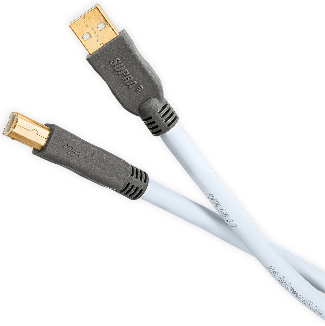 SUPRA Cables USB 2.0 Cable 1 m Modrá