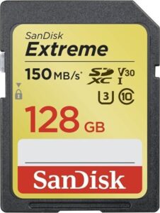 SanDisk Extreme SDXC 128 GB SDSDXV5-128G-GNCIN