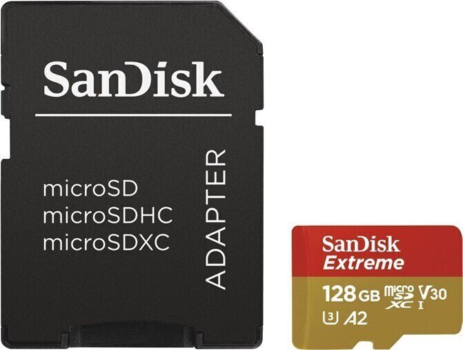 SanDisk Extreme microSDXC 128 GB SDSQXA1-128G-GN6MA