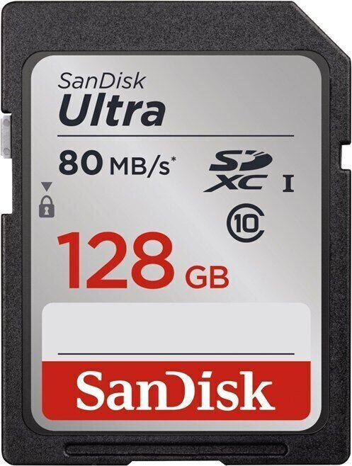 SanDisk Ultra 128 GB SDXC SDSDUN4-128G-GN6IN
