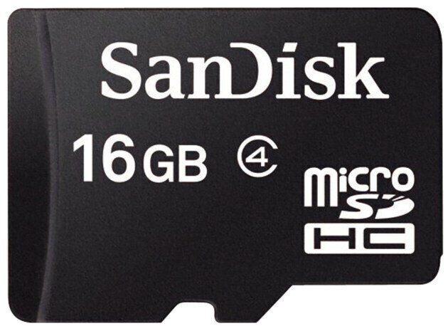 SanDisk microSDHC Class 4 16 GB SDSDQM-016G-B35