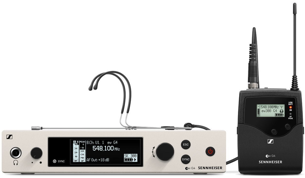 Sennheiser ew 300 G4-HEADMIC1-RC BW: 626-698 MHz