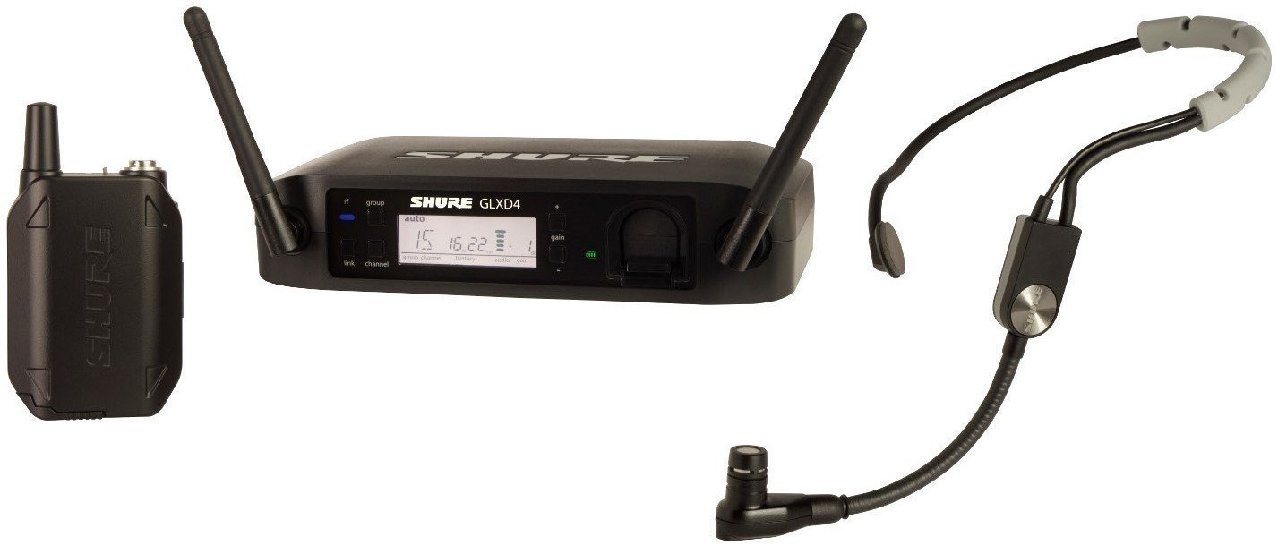 Shure GLXD14E/SM35 Z2: 2404-2478 MHz