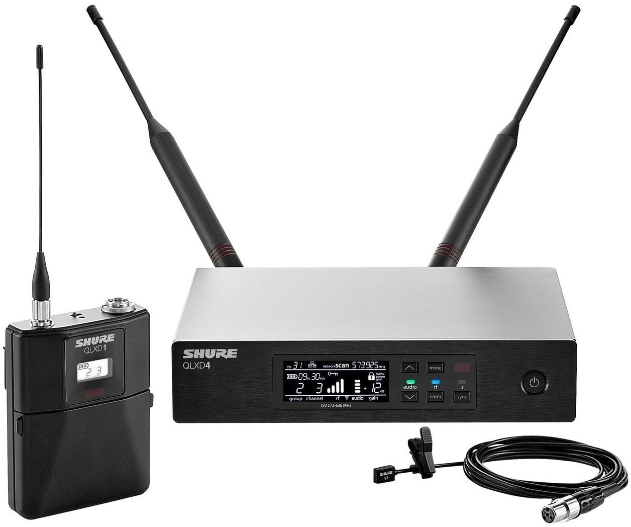 Shure QLXD14E/93 K51: 606-670 MHz